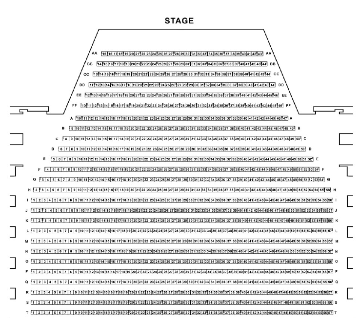 Conexus Arts Centre Seating